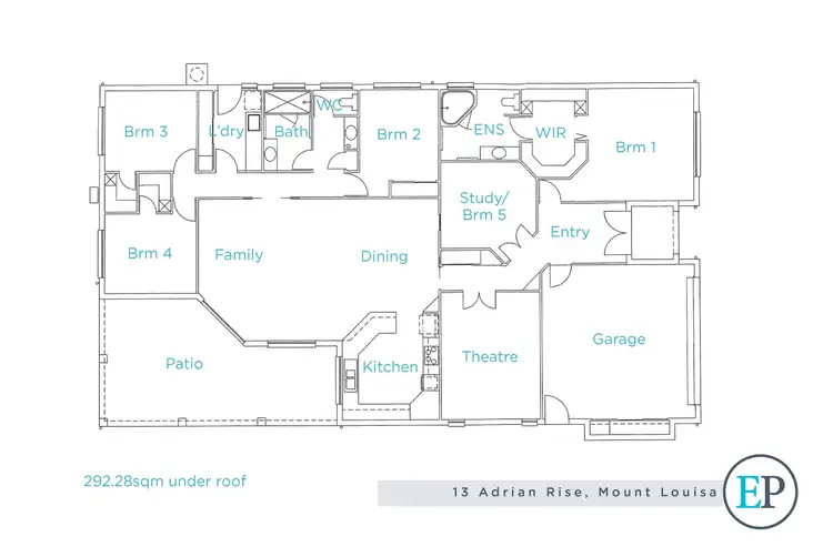 Floorplan of Homely house listing, 13 Adrian Rise, Mount Louisa QLD 4814