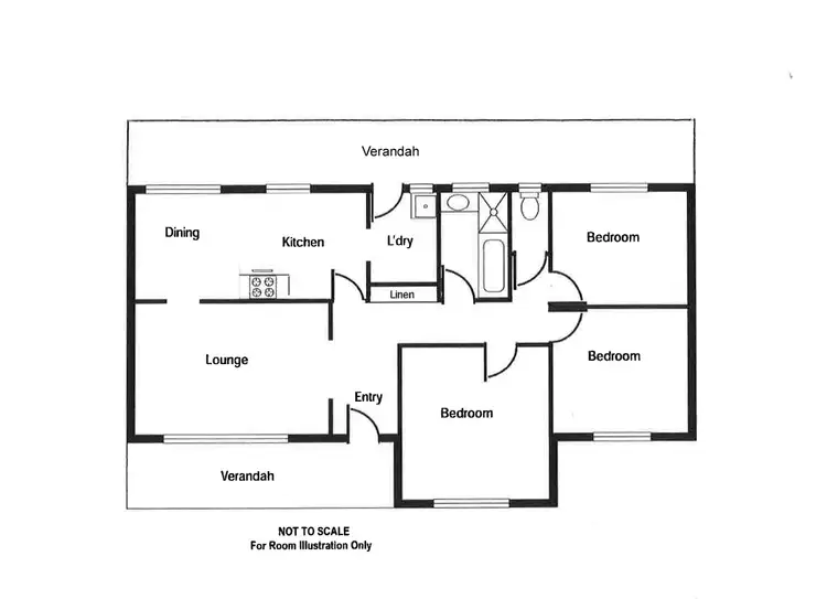 Floorplan of Homely house listing, 3 Sharley Court, Renmark SA 5341