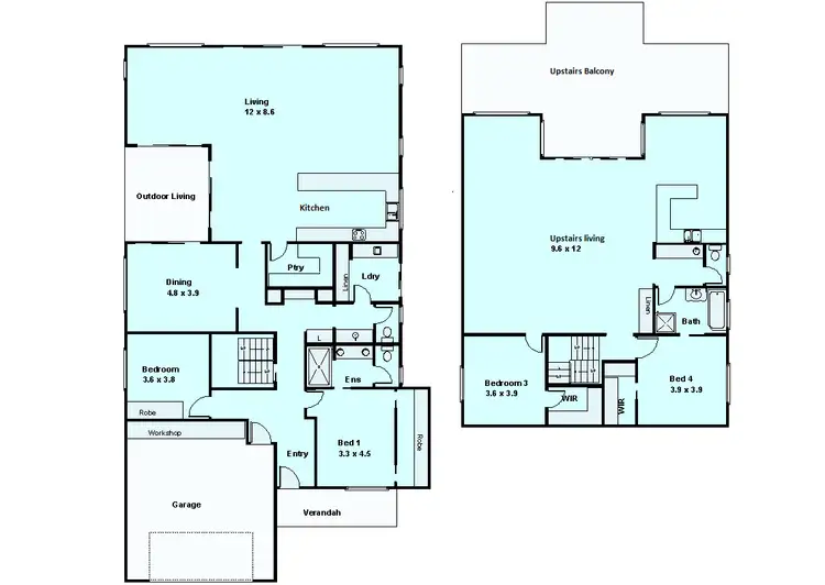 Floorplan of Homely house listing, 21 Ian Showell Drive, Renmark SA 5341