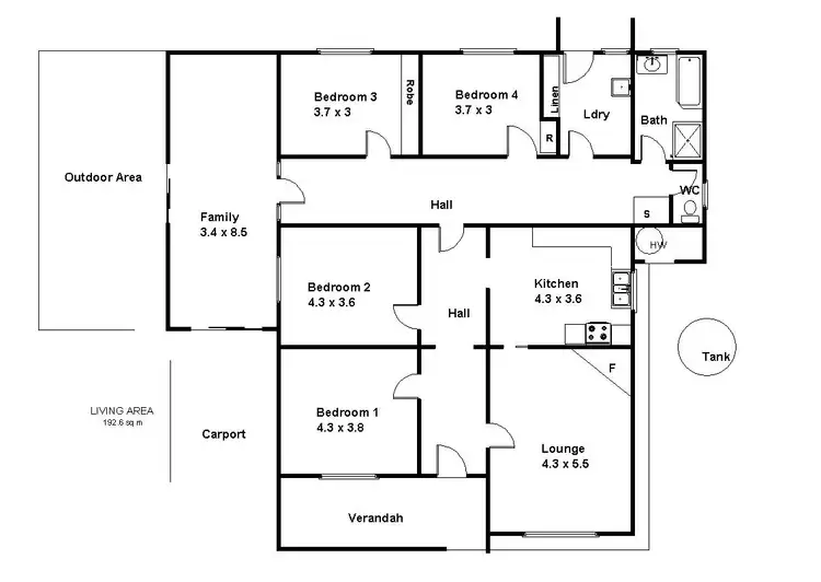 Floorplan of Homely house listing, 29 Gogel Road, Moorook SA 5332