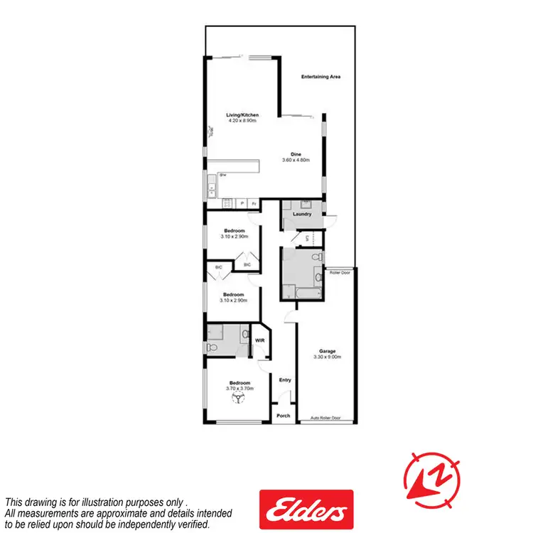 Floorplan of Homely house listing, 10 AFRICAINE DRIVE, Mccracken SA 5211