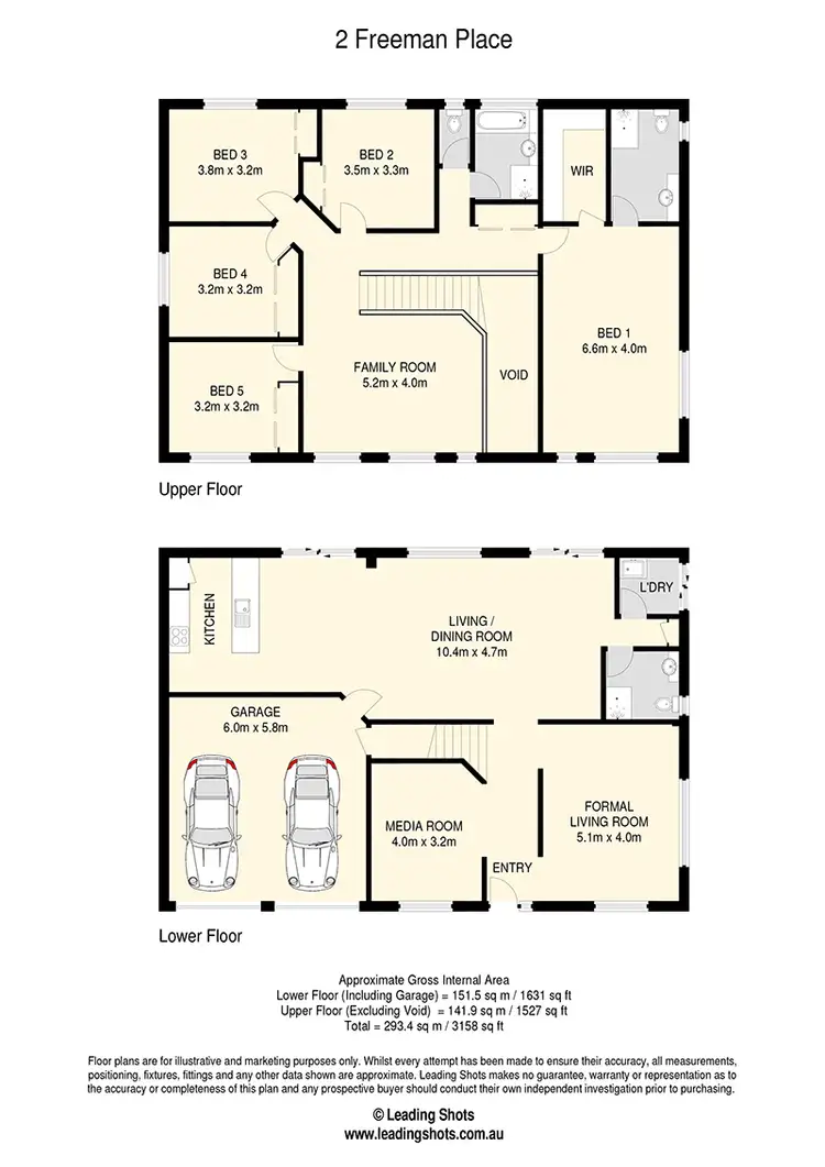 Floorplan of Homely house listing, 2 Freeman Place, Bracken Ridge QLD 4017