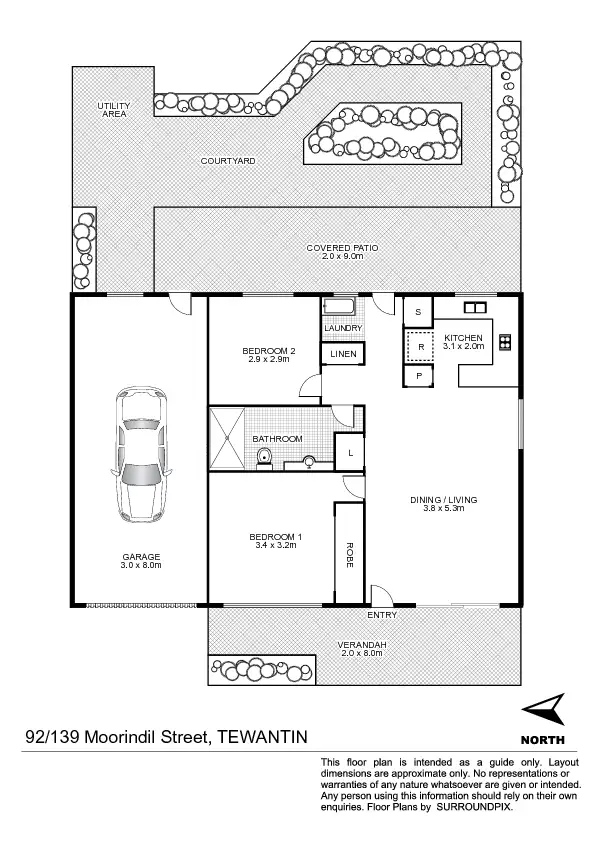 Floorplan of Homely house listing, 92/139 Moorindil Street, Tewantin QLD 4565