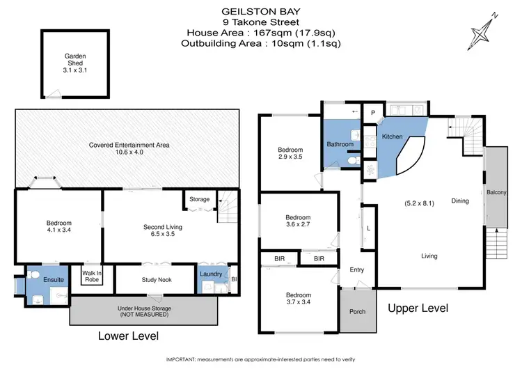 Floorplan of Homely house listing, 9 Takone Street, Geilston Bay TAS 7015
