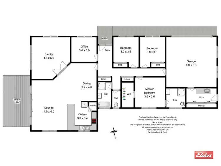 Floorplan of Homely house listing, 90 Brickport Road, Park Grove TAS 7320