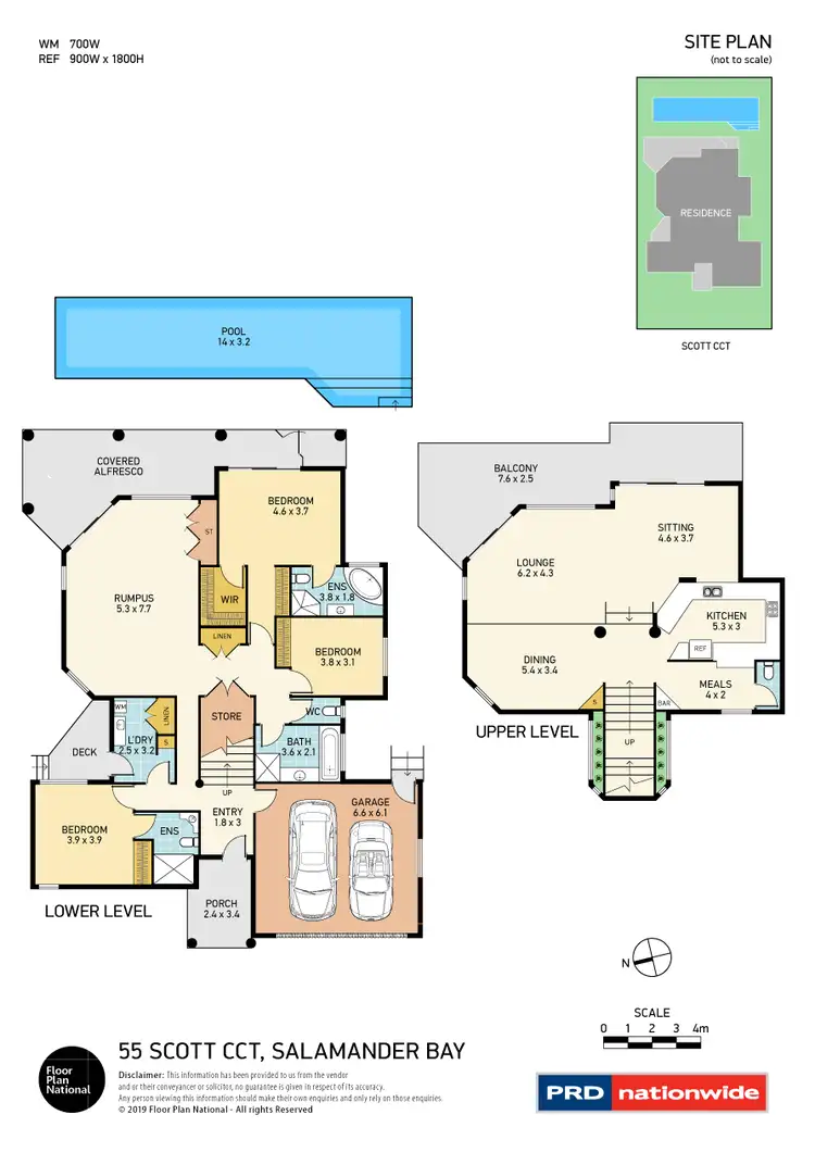 Floorplan of Homely house listing, 55 Scott Circuit, Salamander Bay NSW 2317