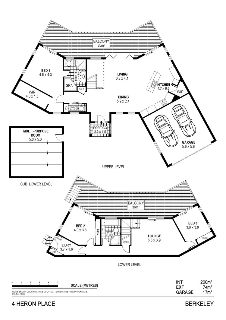 Floorplan of Homely house listing, 4 Heron Place, Berkeley NSW 2506