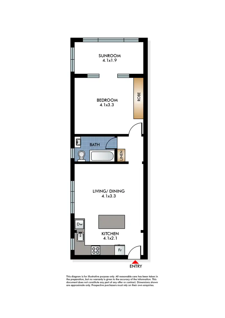 Floorplan of Homely apartment listing, 5/23 Bennett Street, Bondi NSW 2026