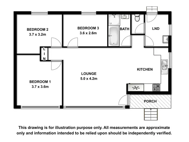 Floorplan of Homely house listing, 16 Hosking Avenue, Mount Gambier SA 5290