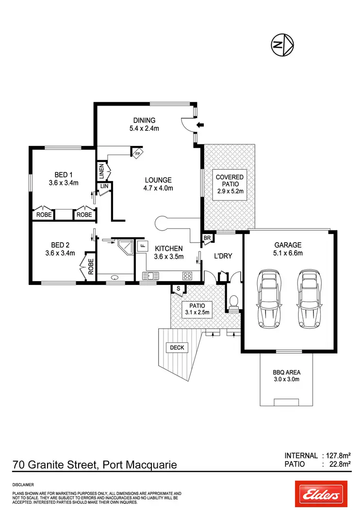 Floorplan of Homely house listing, 70 Granite Street, Port Macquarie NSW 2444