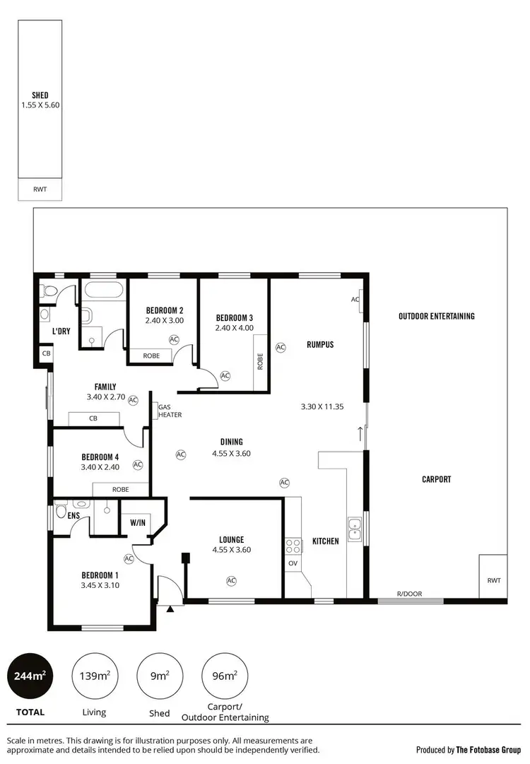 Floorplan of Homely house listing, 17 Nash Lane, Morphett Vale SA 5162