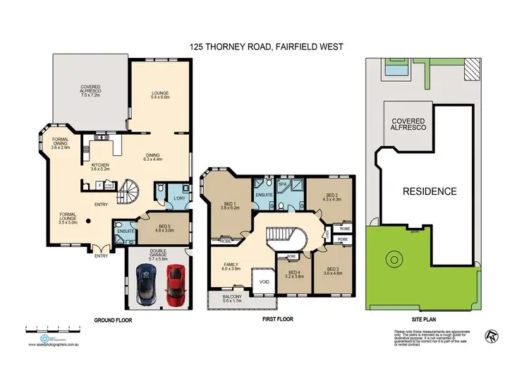 Floorplan of Homely house listing, 125 THORNEY ROAD, Fairfield West NSW 2165