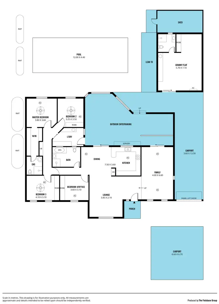 Floorplan of Homely house listing, 94 Black Road, Flagstaff Hill SA 5159
