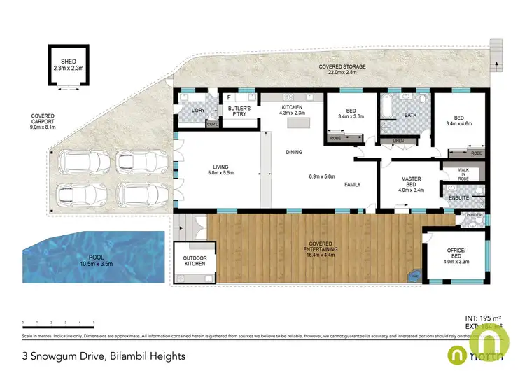 Floorplan of Homely house listing, 3 Snowgum Drive, Bilambil Heights NSW 2486