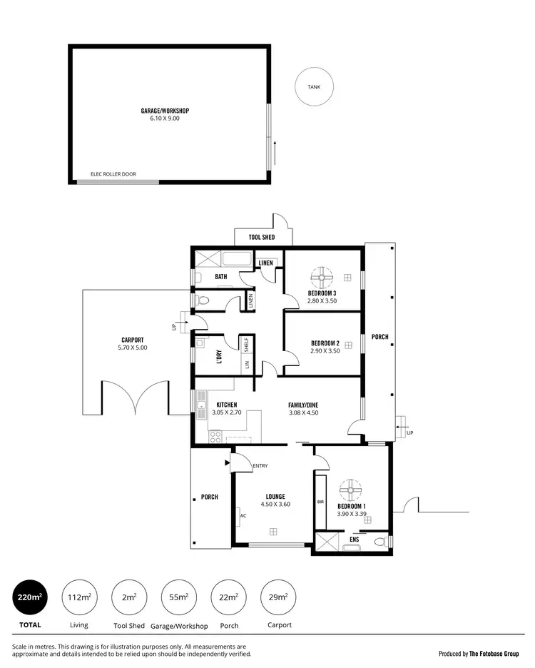 Floorplan of Homely house listing, 20 Figtree Crescent, Huntfield Heights SA 5163