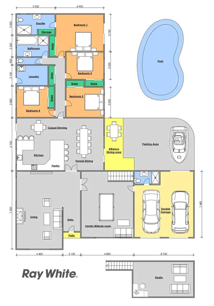 Floorplan of Homely house listing, 27 Bushland Drive, Taree NSW 2430