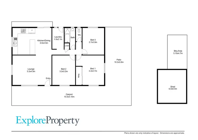 Floorplan of Homely house listing, 34 Merino Street, Caboolture QLD 4510