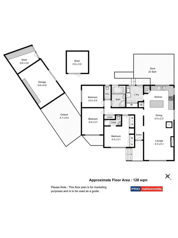 Floorplan of Homely house listing, 20 Wateredge Court, Lauderdale TAS 7021