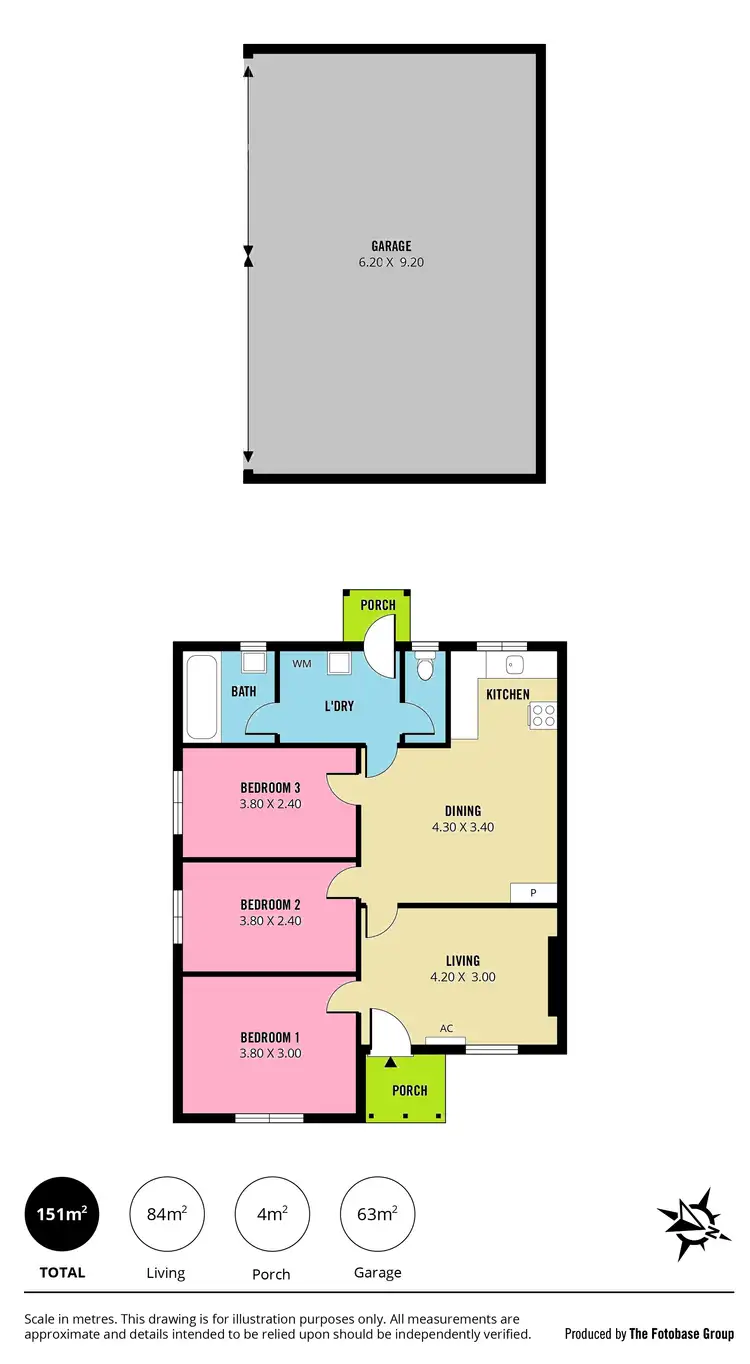Floorplan of Homely house listing, 15 Ashmore Road, Salisbury North SA 5108