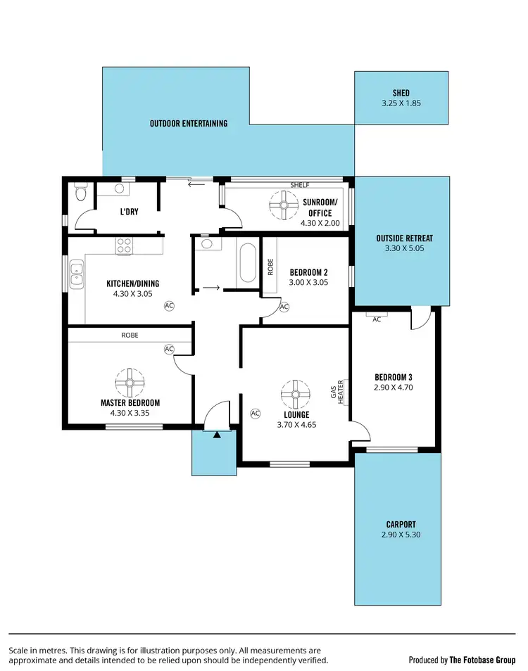 Floorplan of Homely house listing, 1/30 Capper Street, Camden Park SA 5038