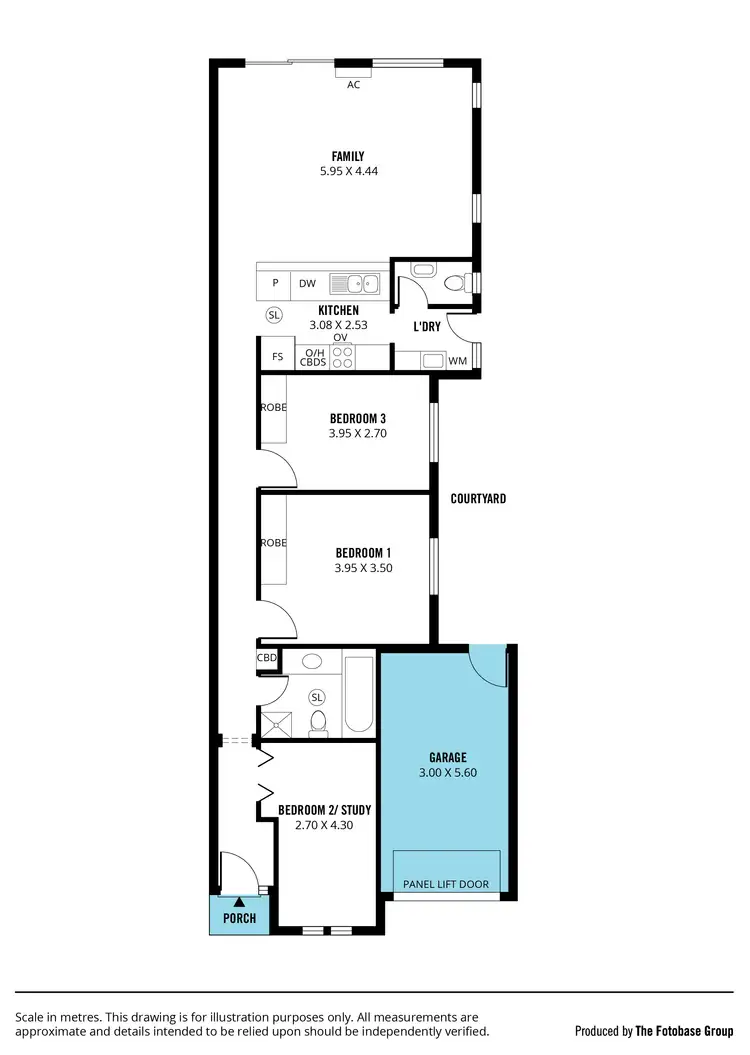 Floorplan of Homely house listing, 2/1 Moore Street, Goolwa SA 5214