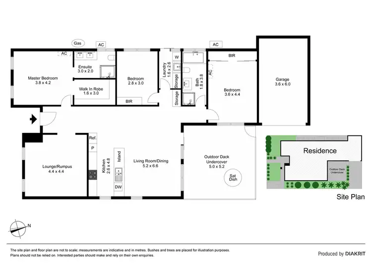 Floorplan of Homely house listing, 44 Willum Way, Dandenong VIC 3175