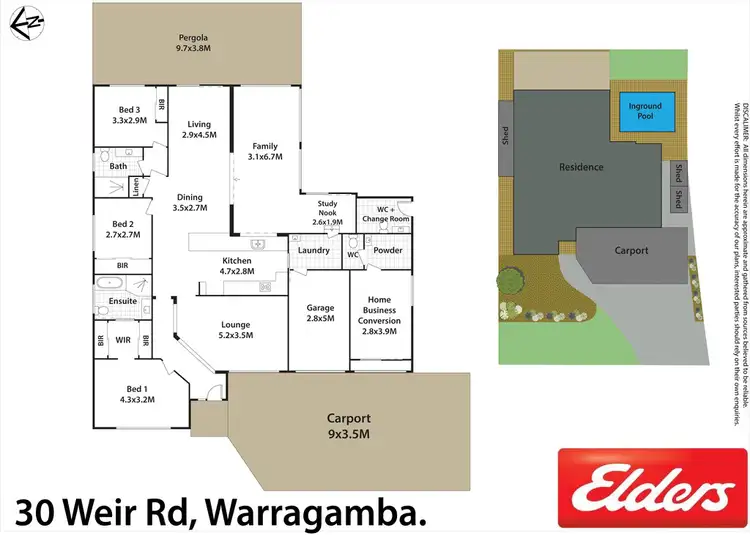 Floorplan of Homely house listing, 30 Weir Road, Warragamba NSW 2752