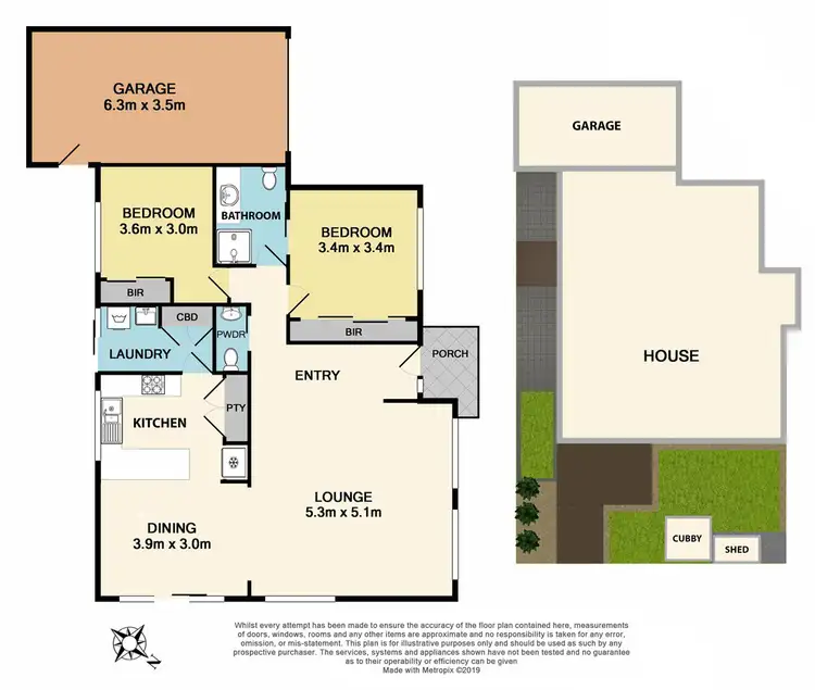 Floorplan of Homely villa listing, 10 Irish Court, Bonbeach VIC 3196