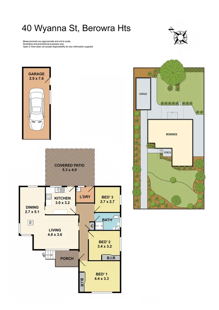 Floorplan of Homely house listing, 40 Wyanna Street, Berowra Heights NSW 2082