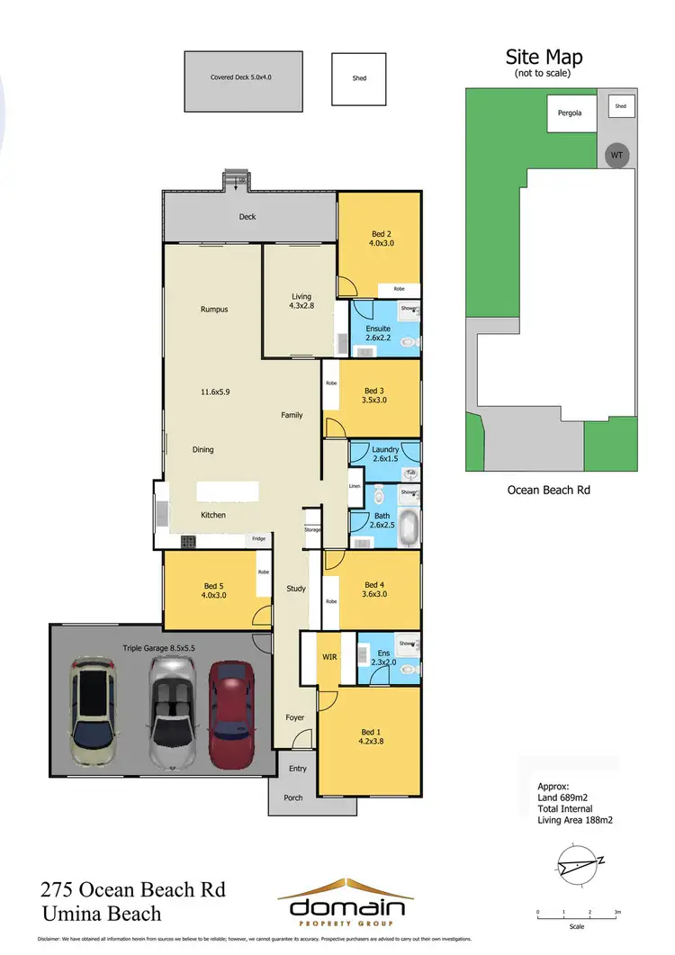 Floorplan of Homely house listing, 275 Ocean Beach Road, Umina Beach NSW 2257