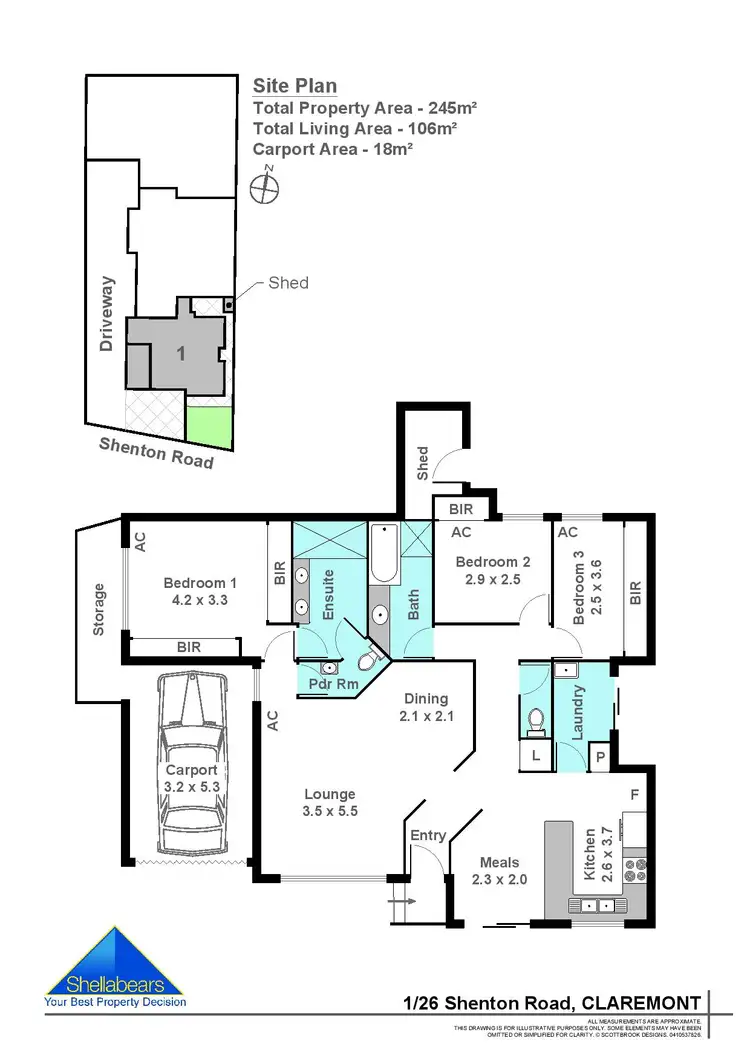 Floorplan of Homely house listing, 26 Shenton Road, Claremont WA 6010