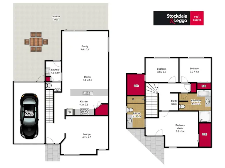 Floorplan of Homely house listing, 1/133 Breed Street, Traralgon VIC 3844