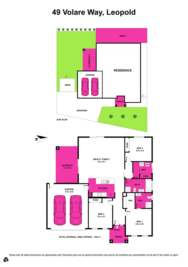 Floorplan of Homely house listing, 49 Volare Way, Leopold VIC 3224