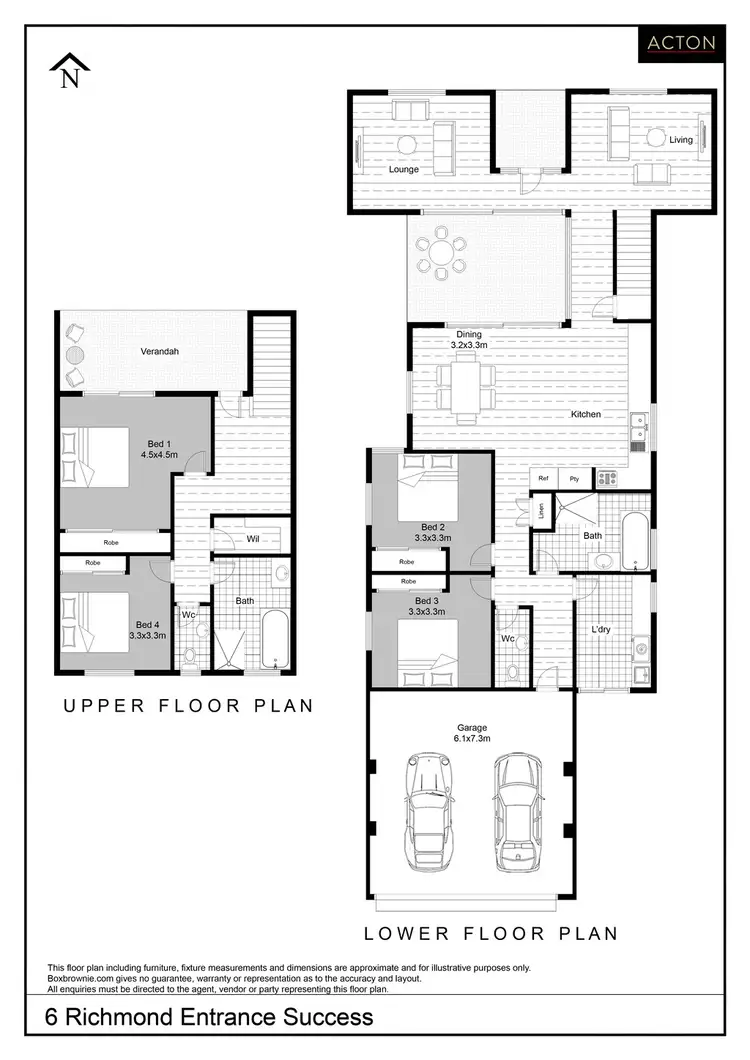 Floorplan of Homely house listing, 6 Richmond Entrance, Success WA 6164
