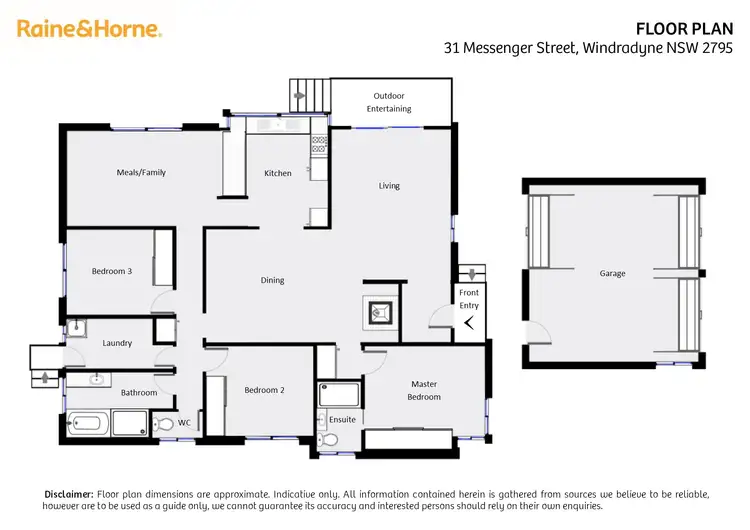 Floorplan of Homely house listing, 31 Messenger Street, Windradyne NSW 2795