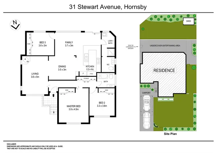 Floorplan of Homely house listing, 31 Stewart Avenue, Hornsby NSW 2077