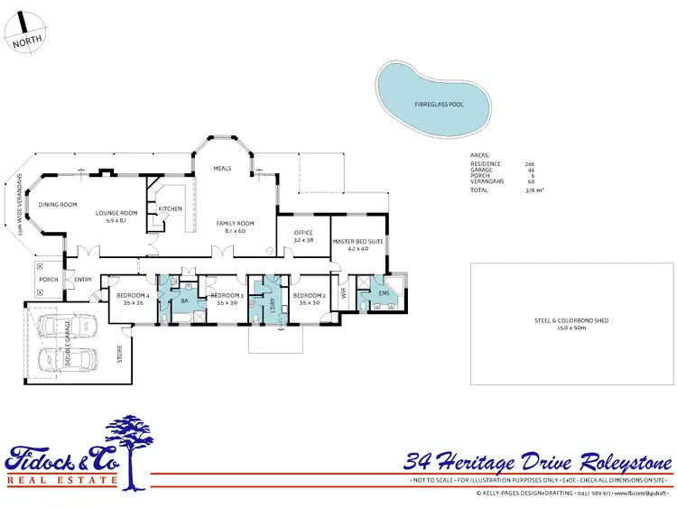 Floorplan of Homely house listing, 34 Heritage Drive, Roleystone WA 6111