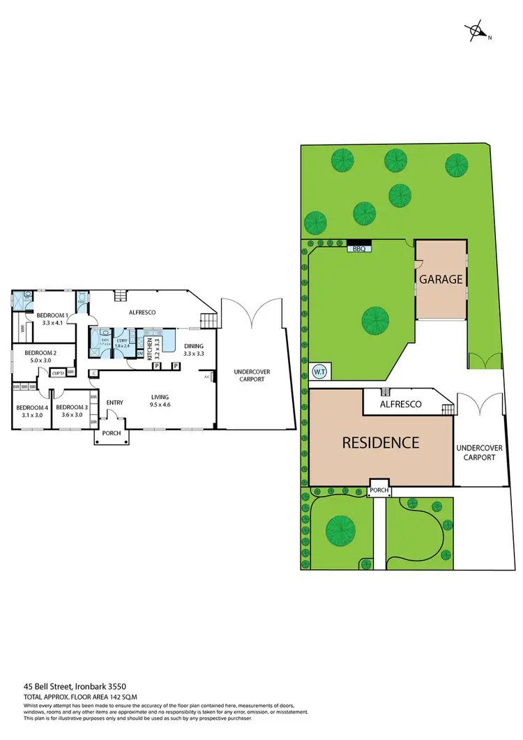 Floorplan of Homely house listing, 31-45 Bell Street, Ironbark VIC 3550