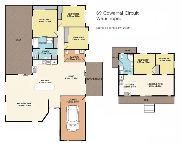 Floorplan of Homely house listing, 69 Cowarral Circuit, Wauchope NSW 2446