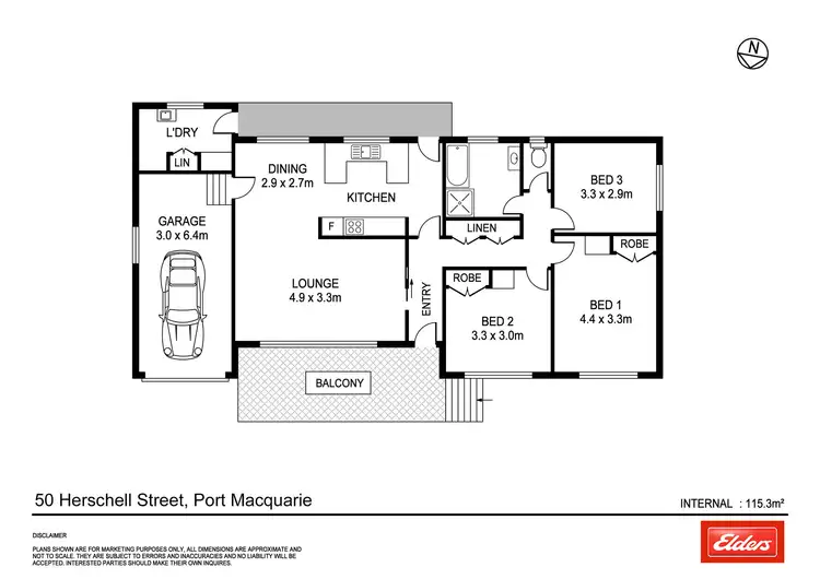 Floorplan of Homely house listing, 50 Herschell Street, Port Macquarie NSW 2444