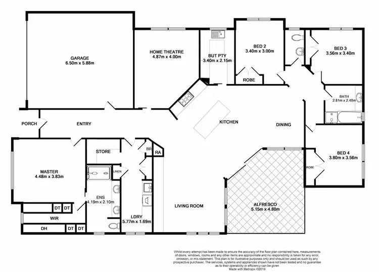 Floorplan of Homely house listing, 4 Marshflower Crescent, Clyde North VIC 3978