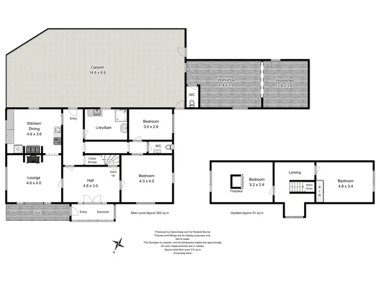 Floorplan of Homely house listing, 34 Bass Highway, Round Hill TAS 7320