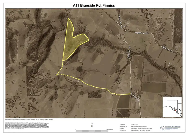 Floorplan of Homely rural property listing, Lot 11 Braeside Road, Finniss SA 5255