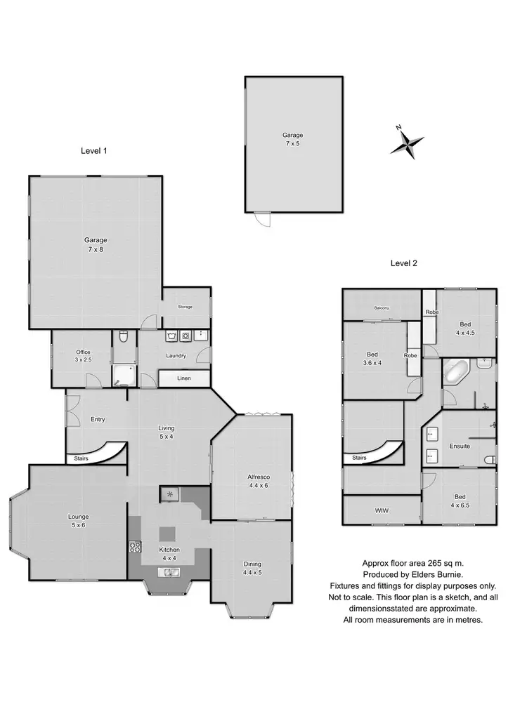 Floorplan of Homely house listing, 1 Katelyn Drive, Wynyard TAS 7325