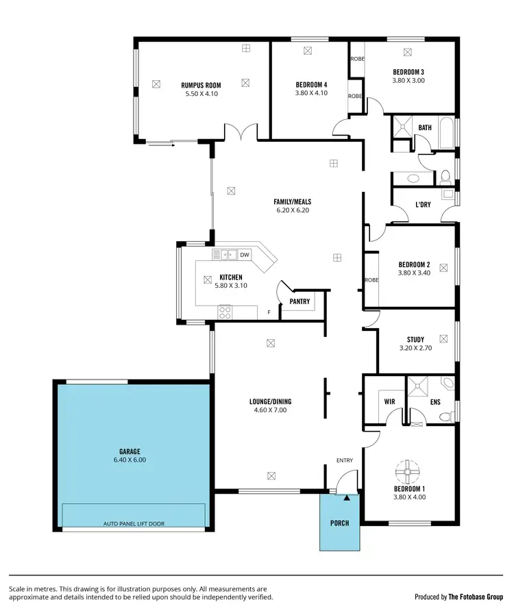 Floorplan of Homely house listing, 9 Holdfast Drive, Sheidow Park SA 5158
