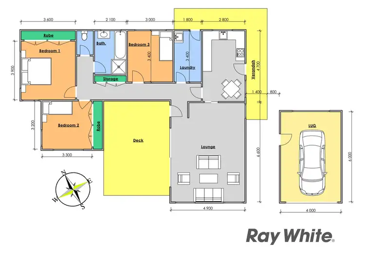 Floorplan of Homely house listing, 13 Wootton Crescent, Taree NSW 2430