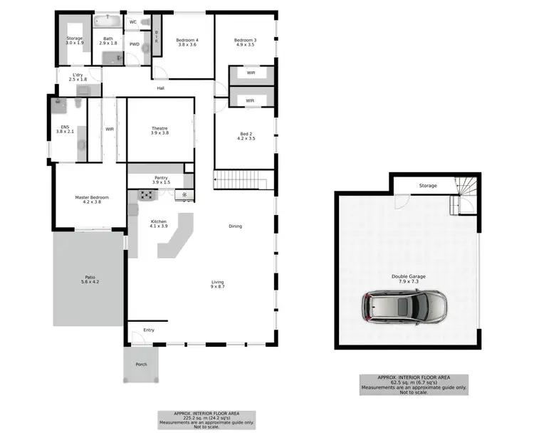 Floorplan of Homely house listing, 1 Bowen Place, Wodonga VIC 3690
