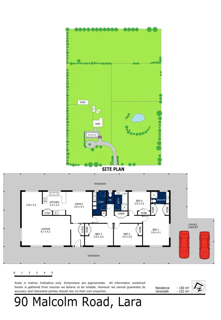 Floorplan of Homely rural property listing, 90 Malcolm Road, Little River VIC 3211