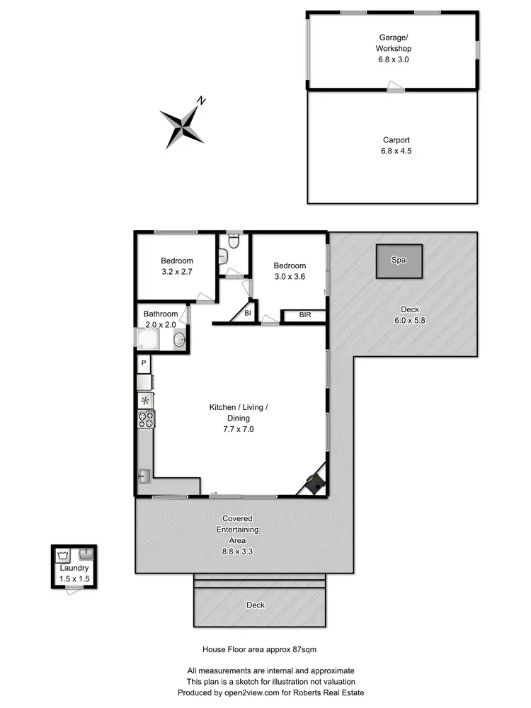 Floorplan of Homely house listing, 113 Linden Road, Primrose Sands TAS 7173