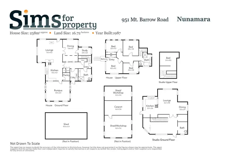 Floorplan of Homely house listing, 951 Mount Barrow Road, Nunamara TAS 7259